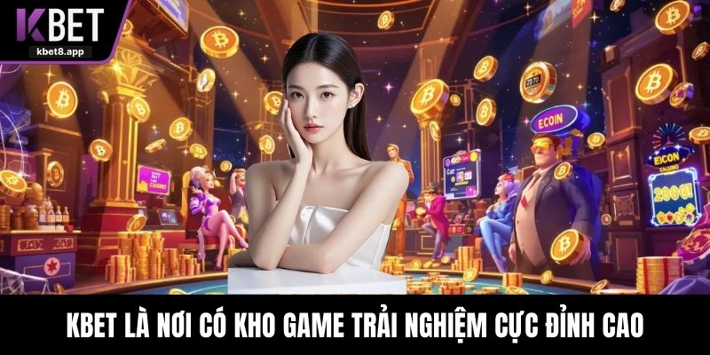 KBET là nơi có kho game trải nghiệm cực đỉnh cao